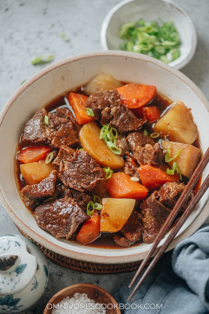 Chinese Braised Beef & Rice