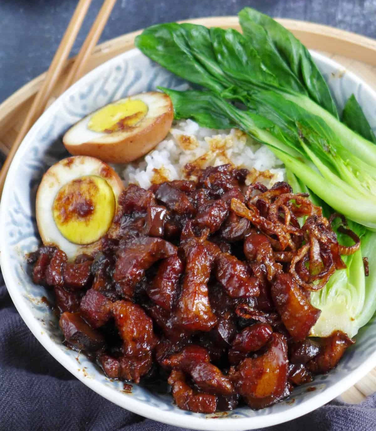 Taiwanese Braised Pork & Rice